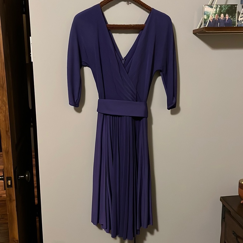 BCBG Maxazria purple party dress. Size M